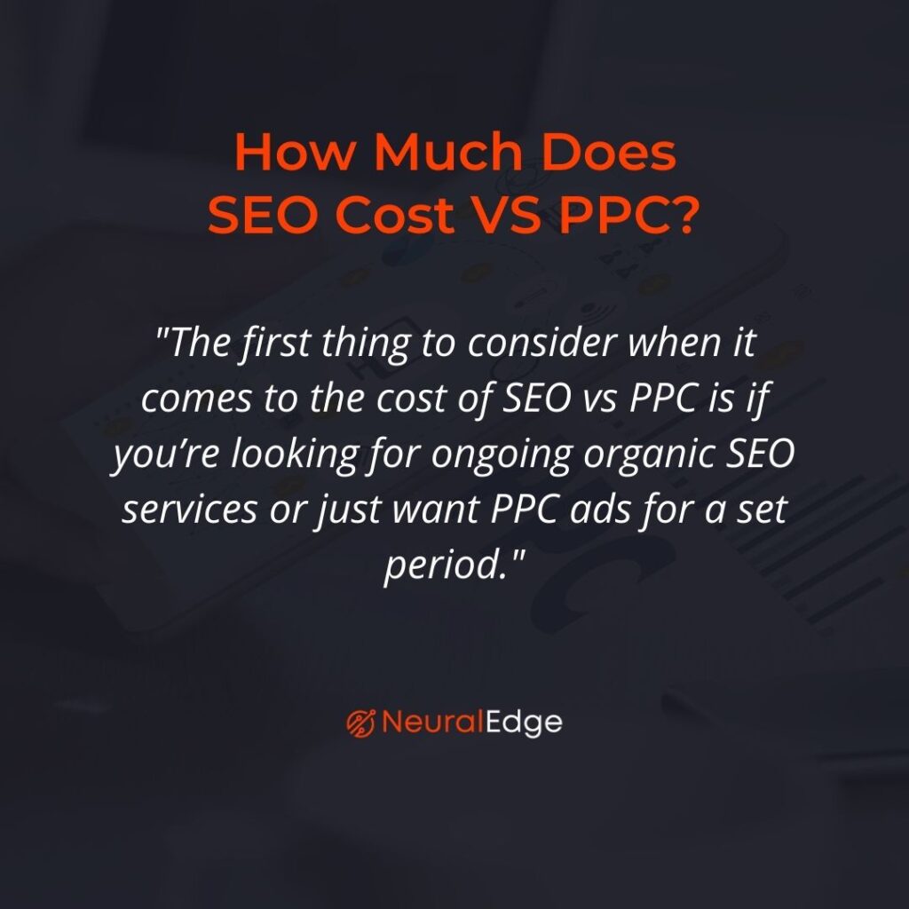 seo vs ppc cost